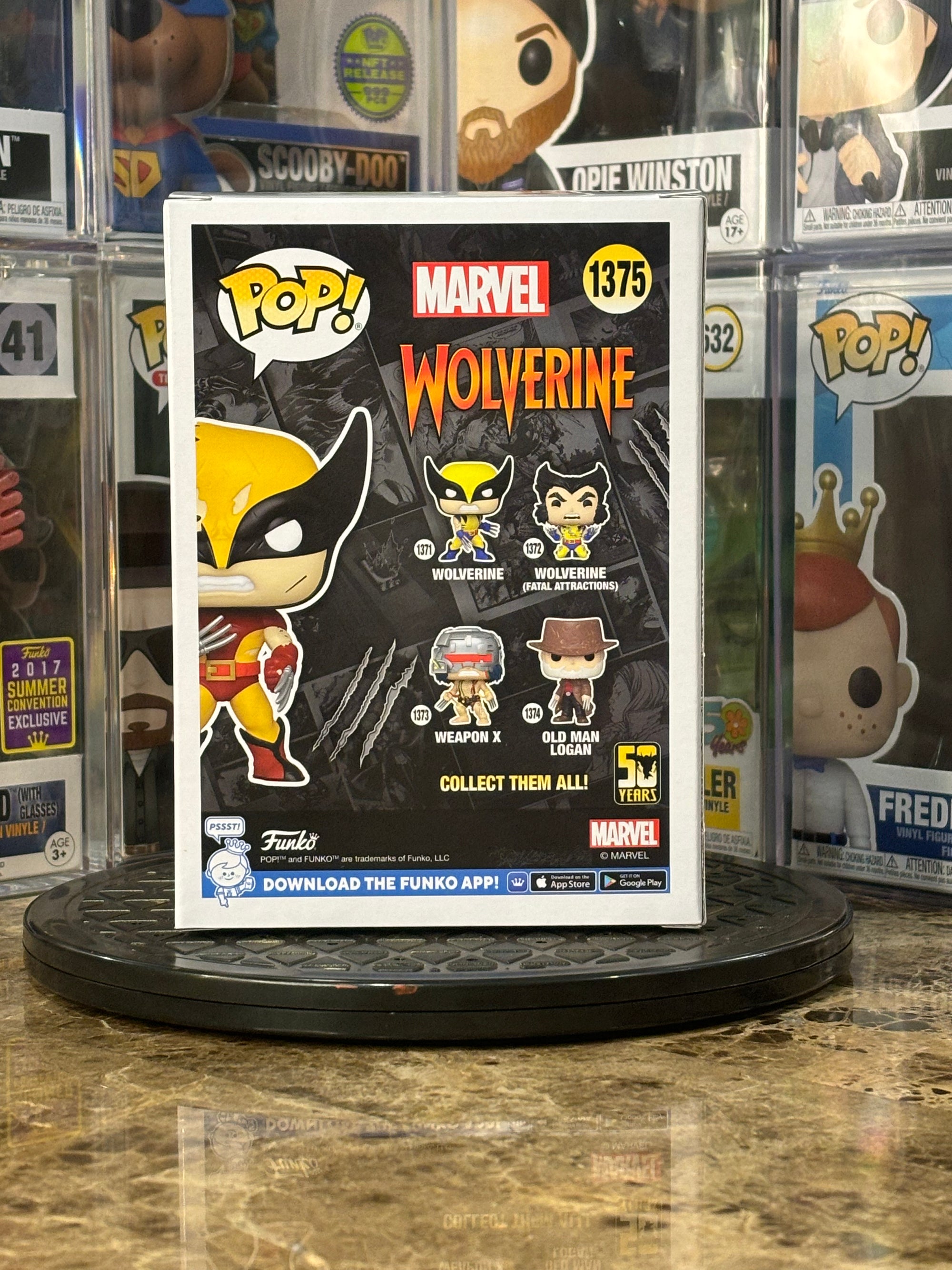 Funko Pop Marvel Wolverine(Battle Damage) #1375