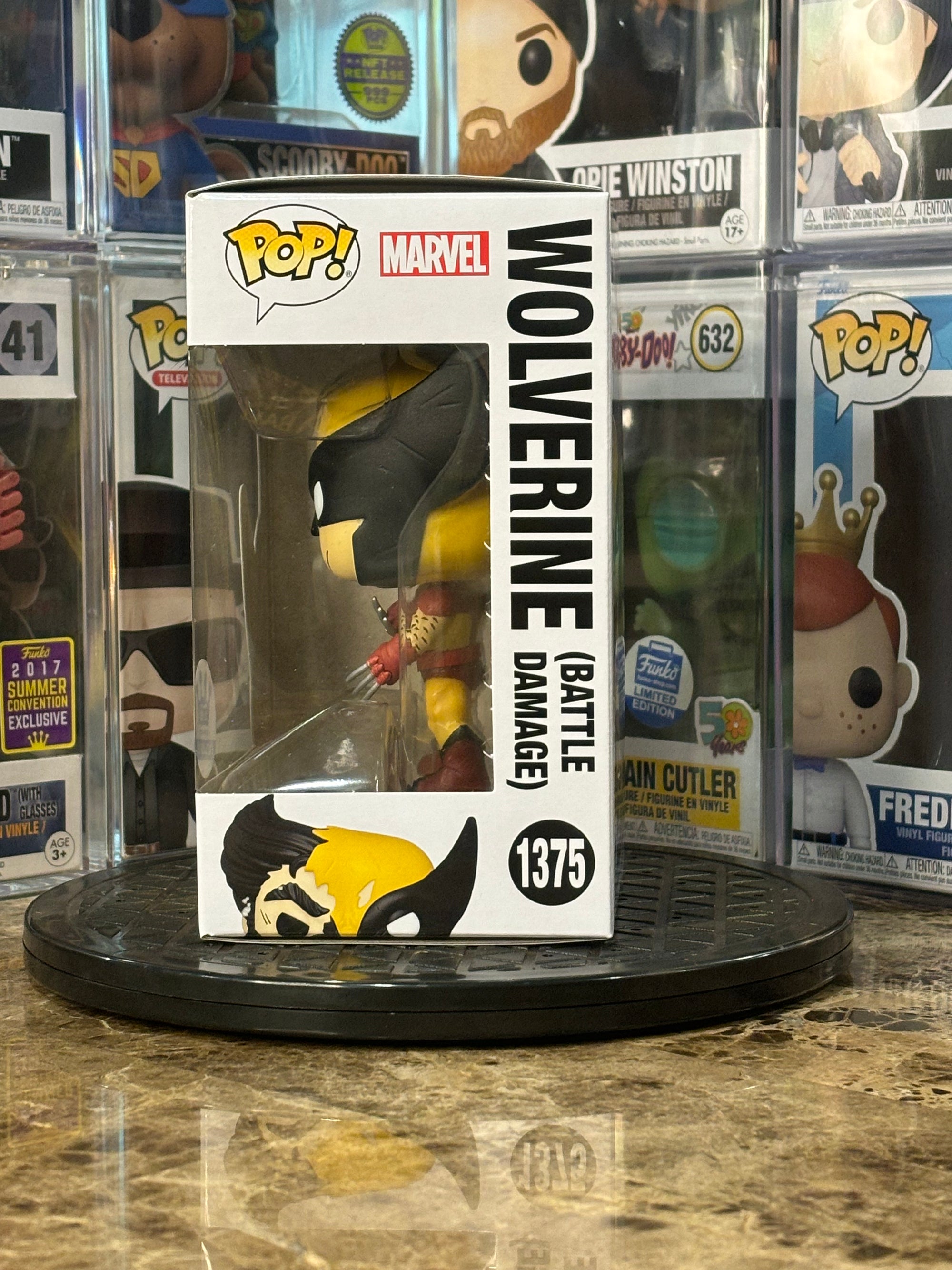 Funko Pop Marvel Wolverine(Battle Damage) #1375
