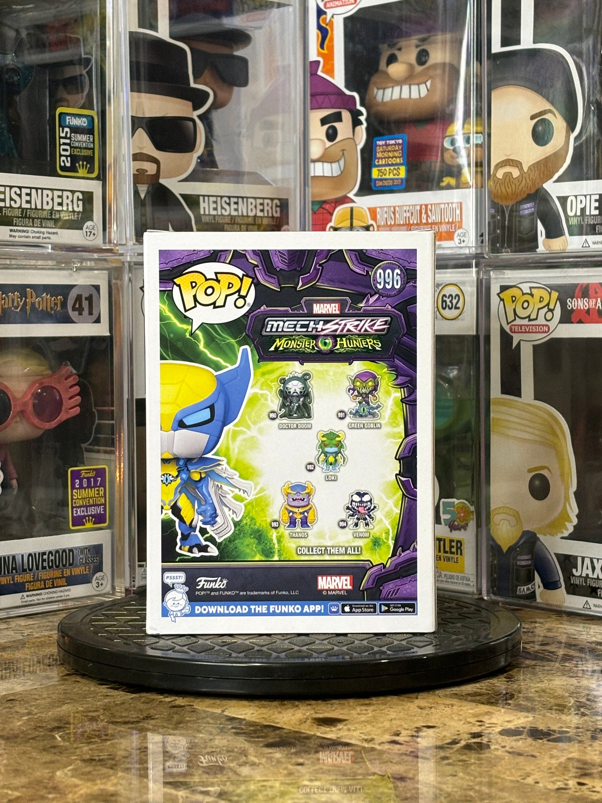 Funko Pop Mechstrike Monster Hunters Wolverine #996