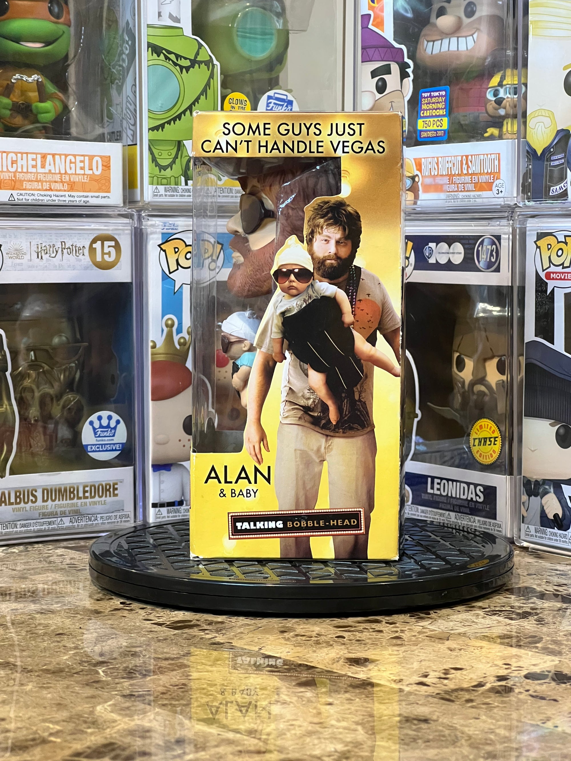 Wacky Wobbler Talking Bobblehead Alan from The Hangover