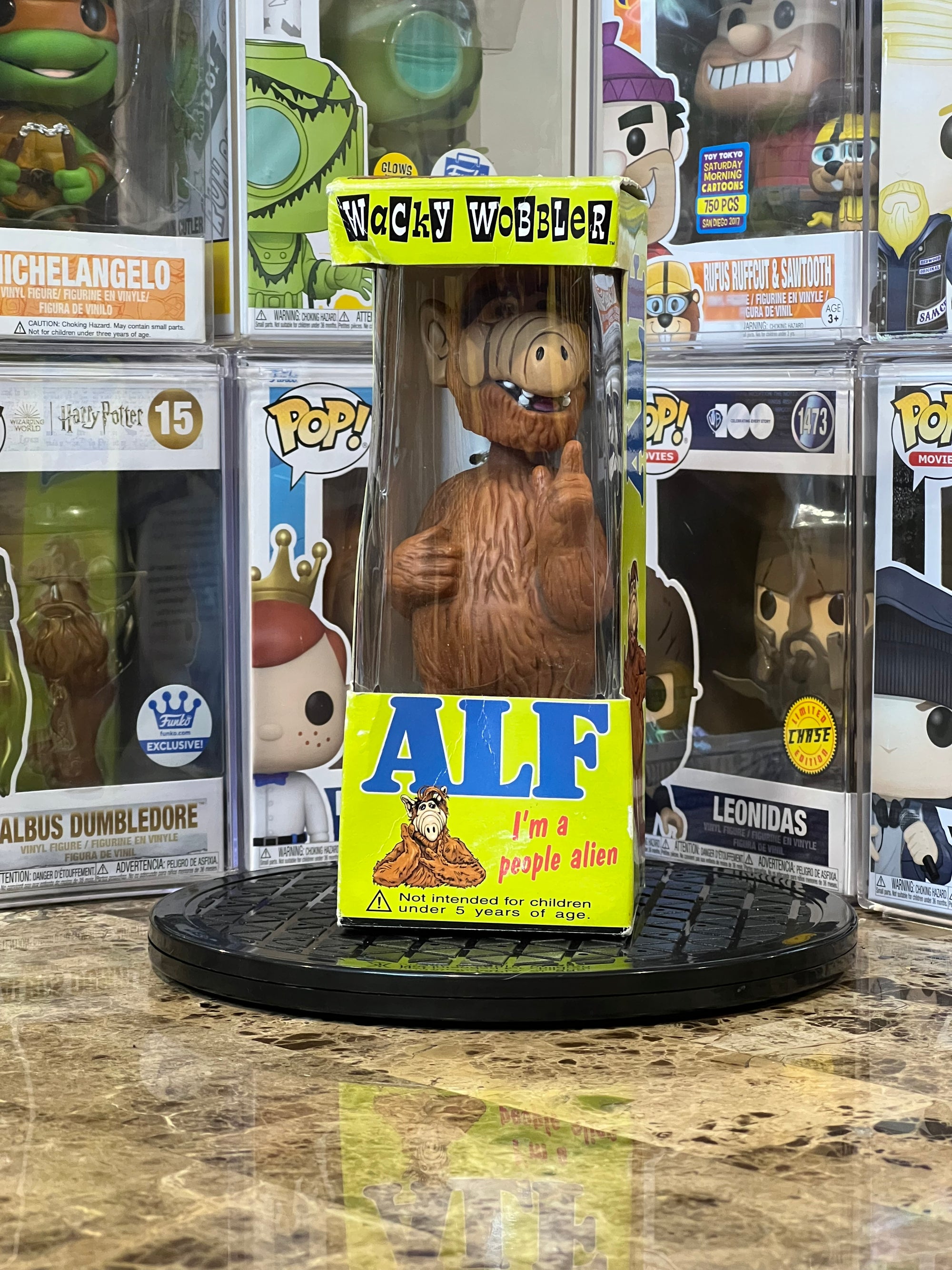 Wacky Wobbler Talking Bobblehead Alf