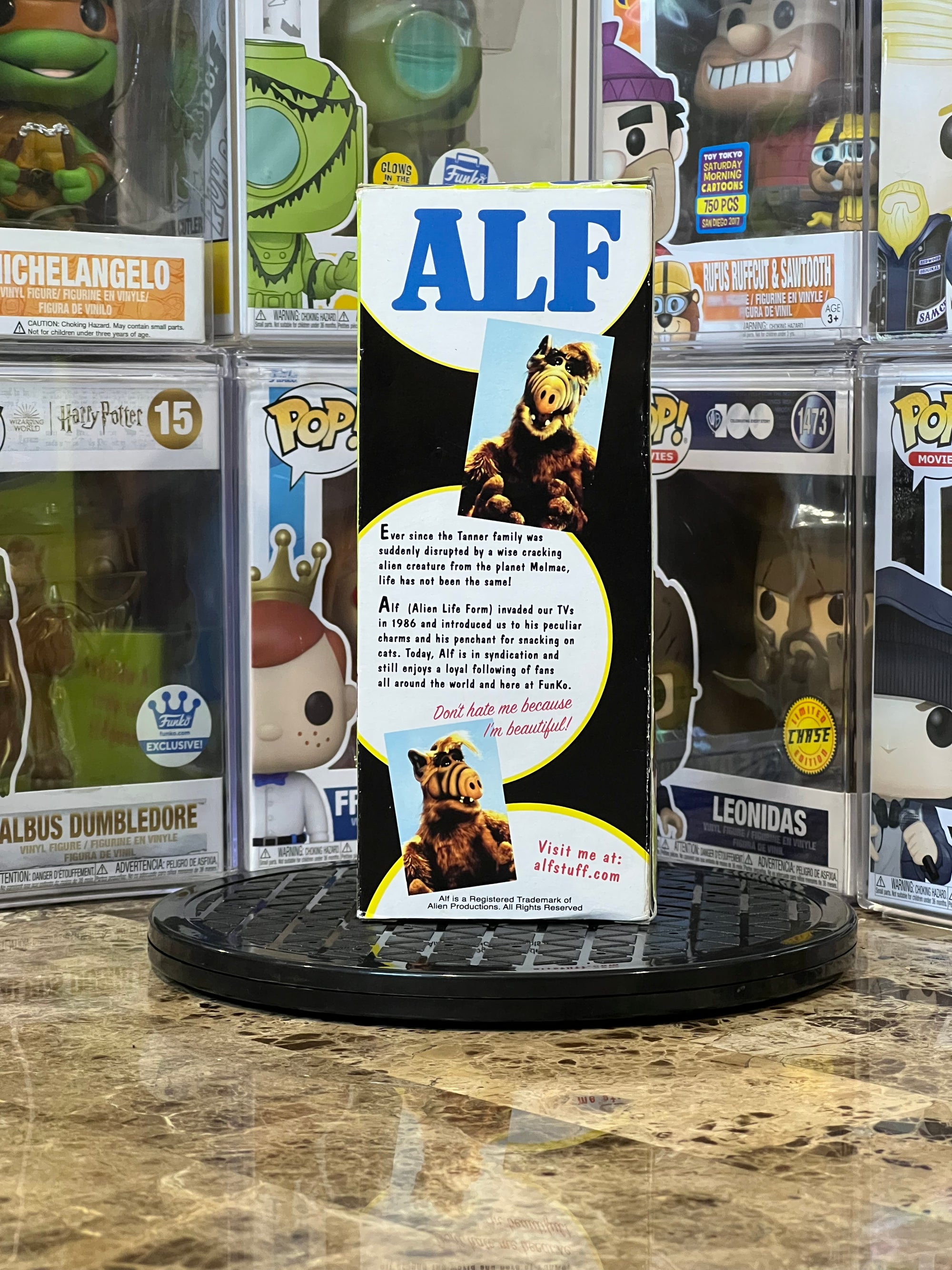 Wacky Wobbler Talking Bobblehead Alf