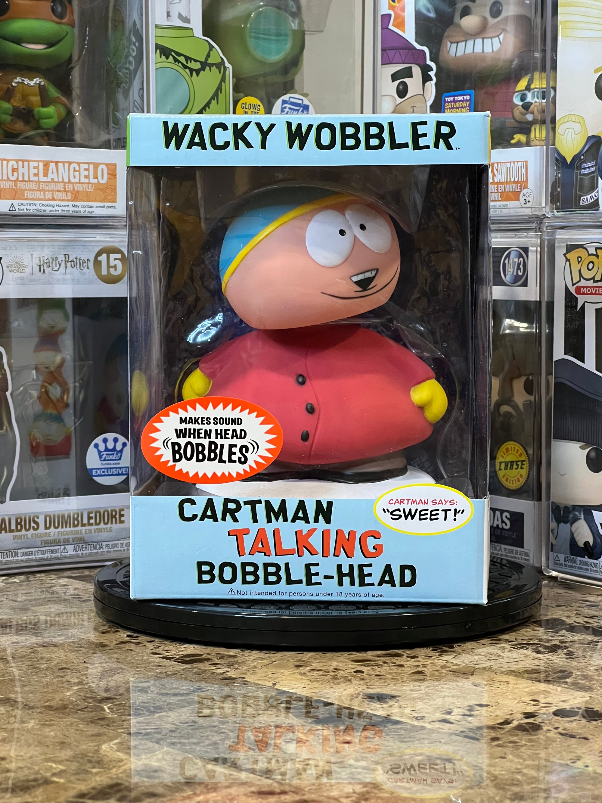 Wacky Wobbler Talking Bobblehead Cartman