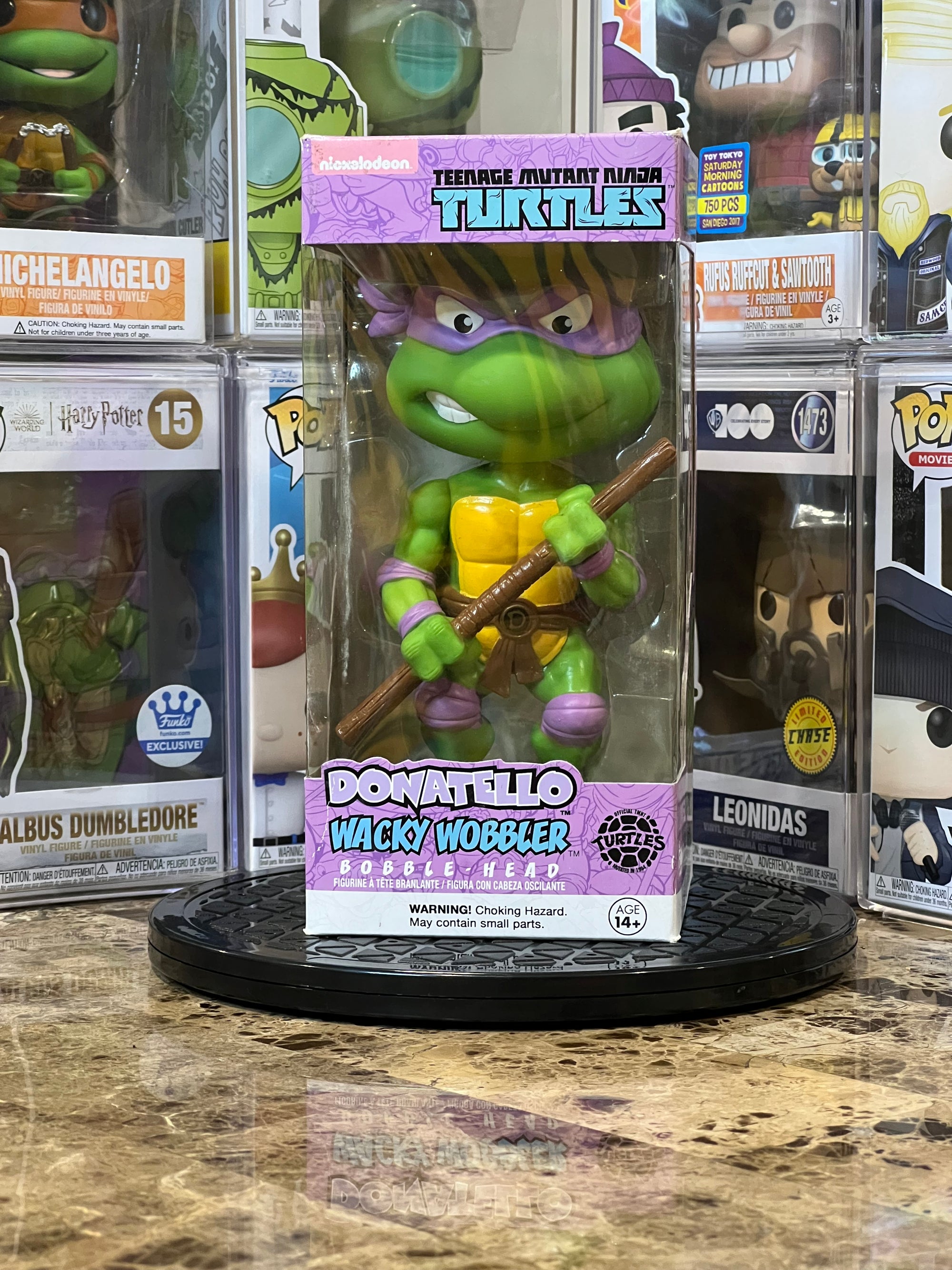 Wacky Wobbler TMNT Set of 6