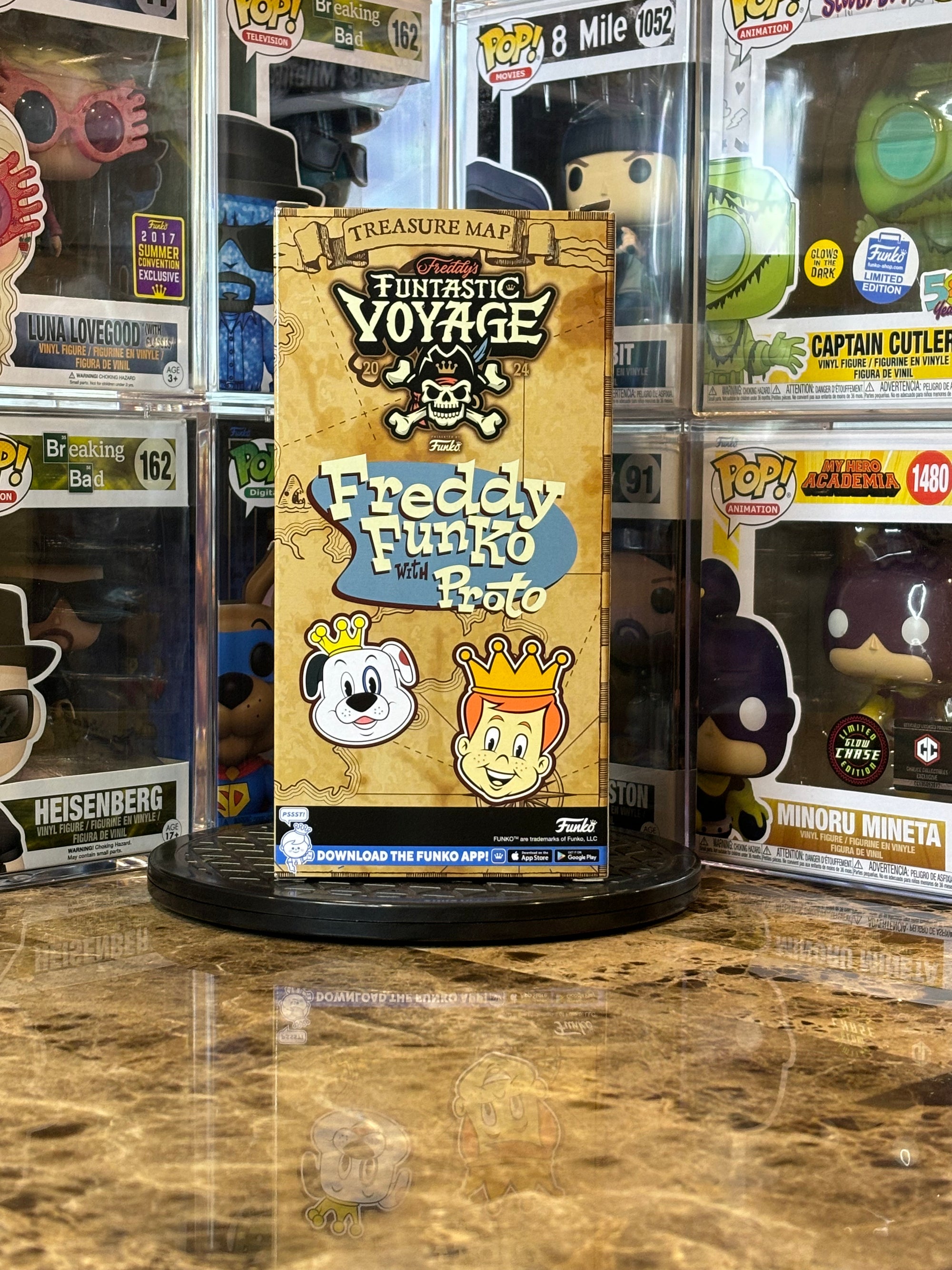 Funko Wacky Wobbler Funtastic Voyage Freddy Funko w/ Proto SE