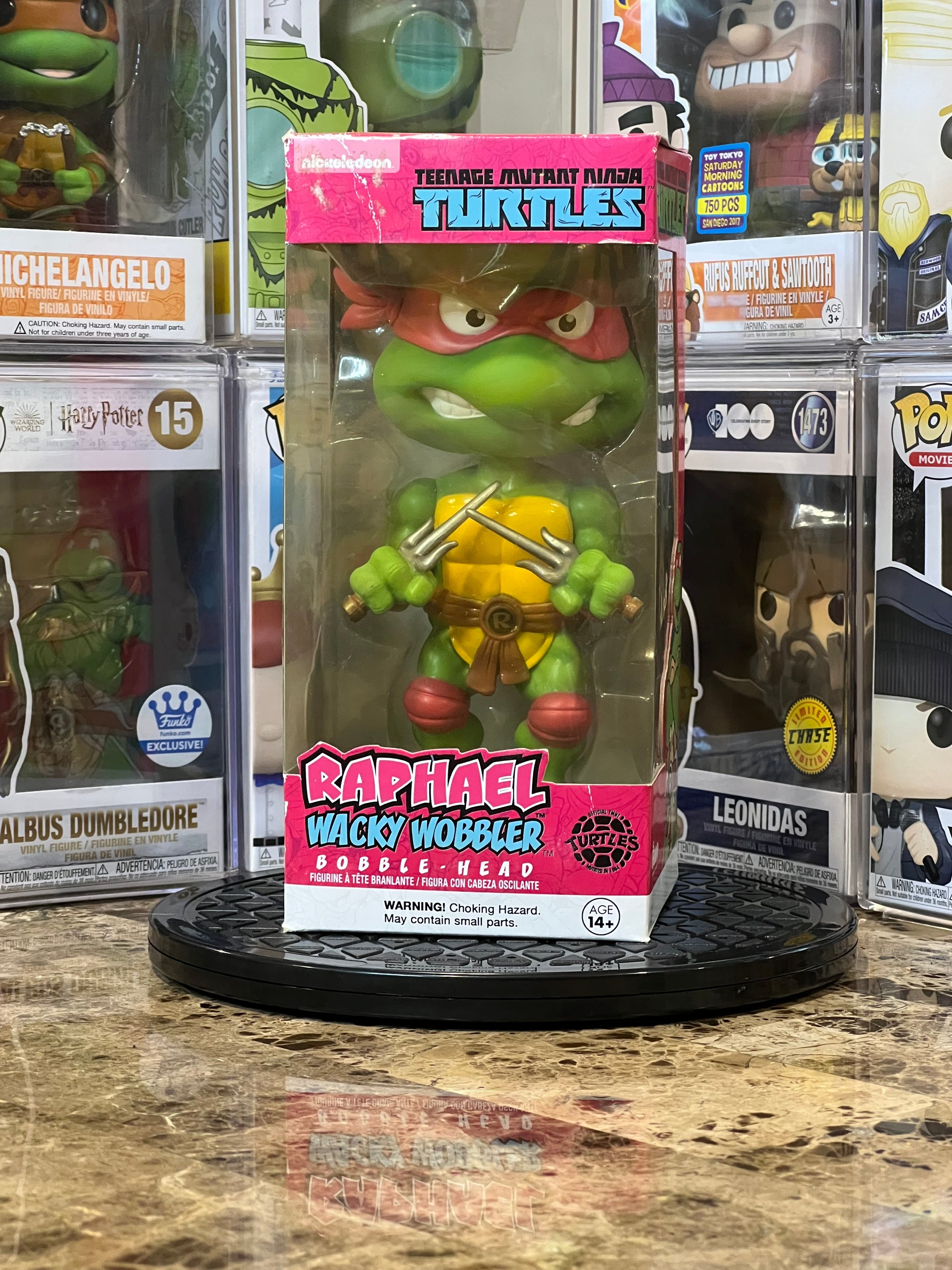 Wacky Wobbler TMNT Set of 6