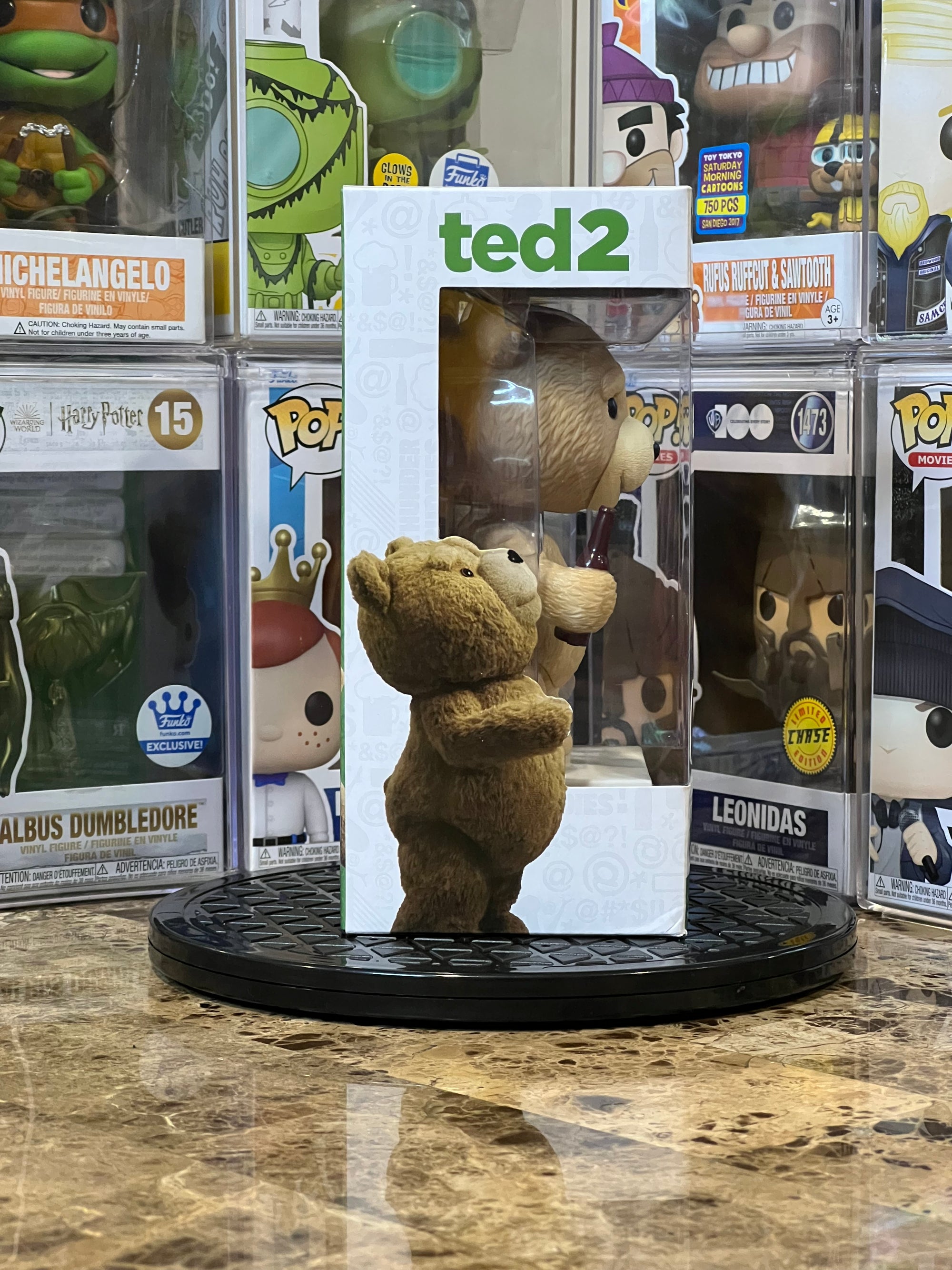 Wacky Wobbler Talking Bobblehead Ted 2 Spencers Exclusive