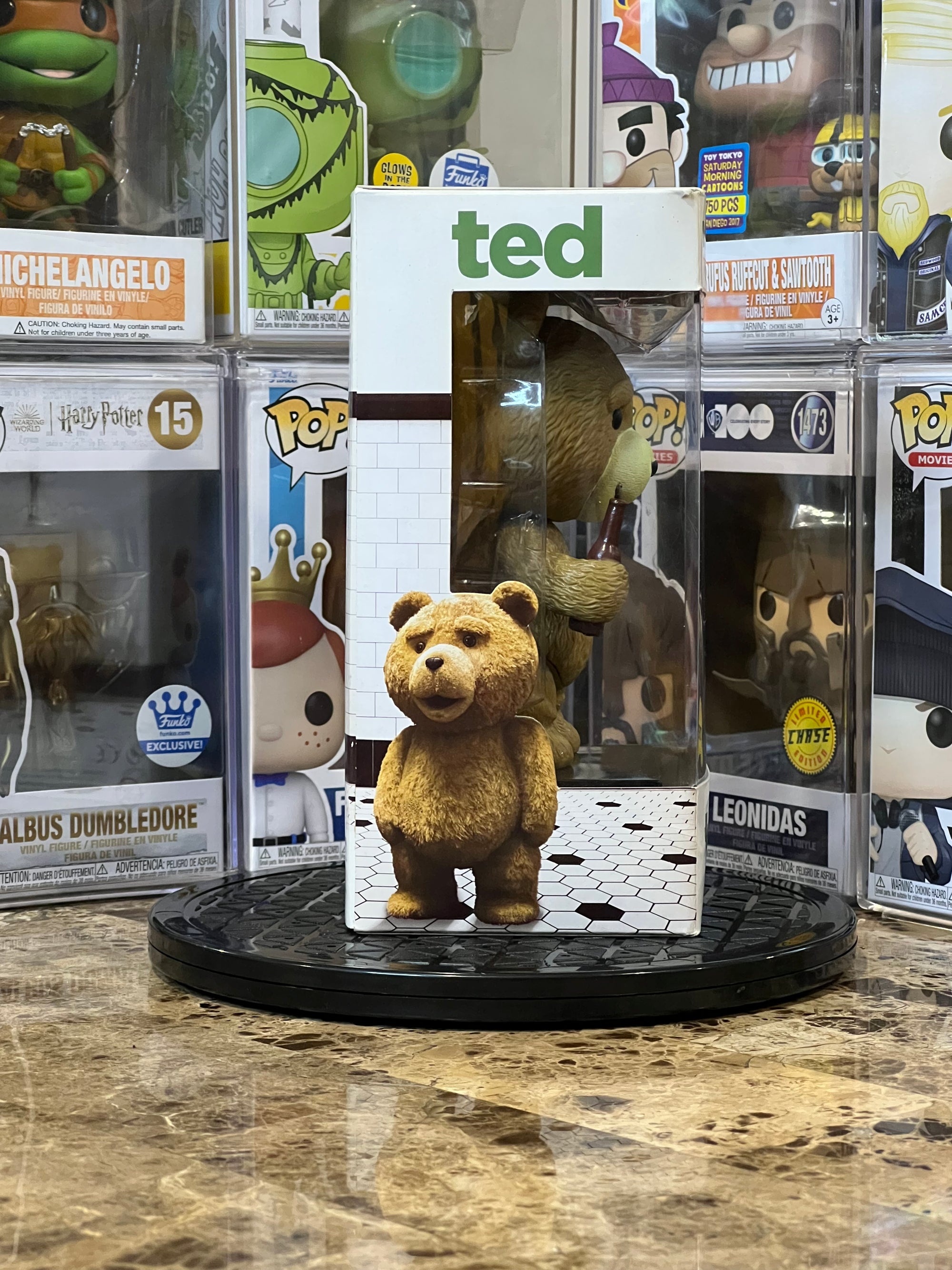 Wacky Wobbler Talking Bobblehead Ted