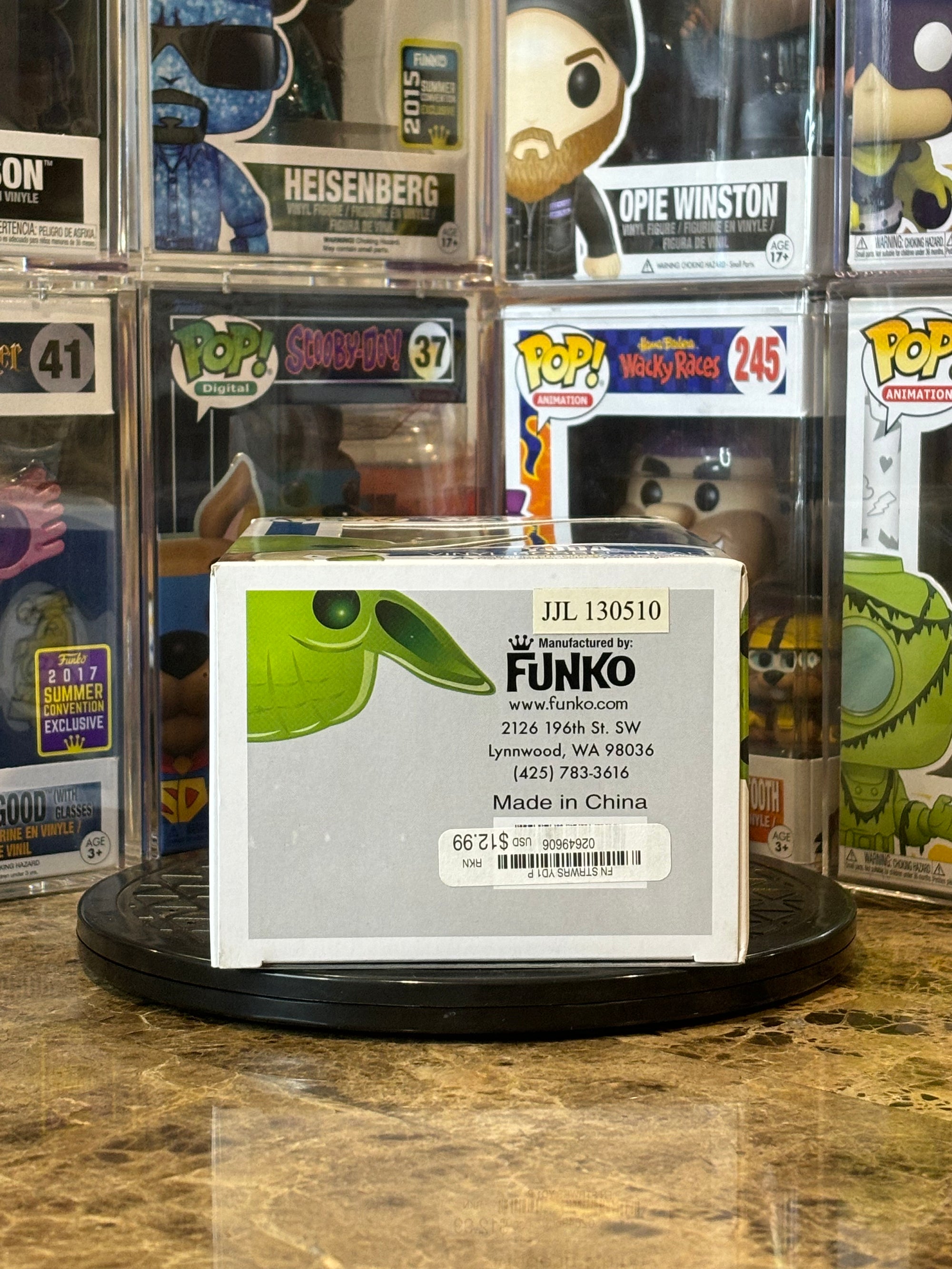 Funko Pop Star Wars Yoda #02 Blue Box Large Font First Run