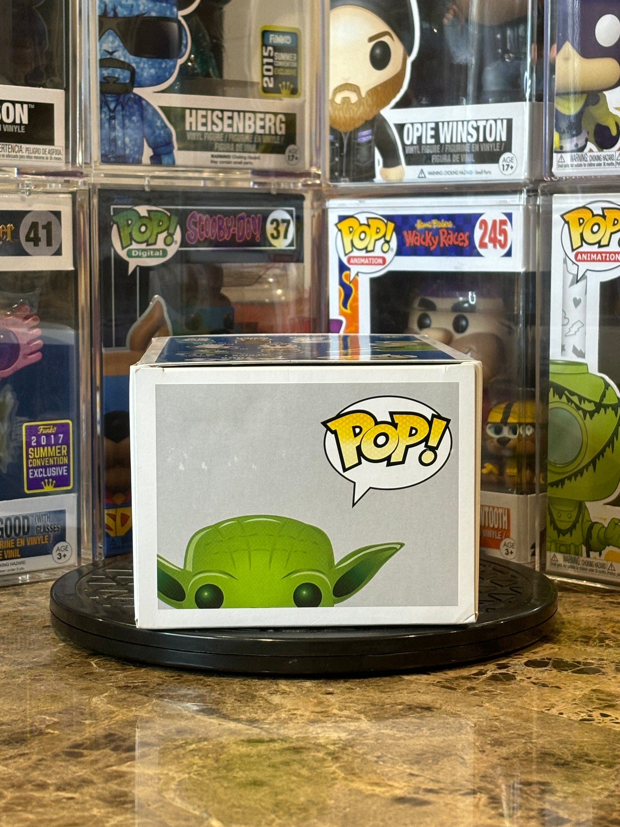 Funko Pop Star Wars Yoda #02 Blue Box Large Font First Run