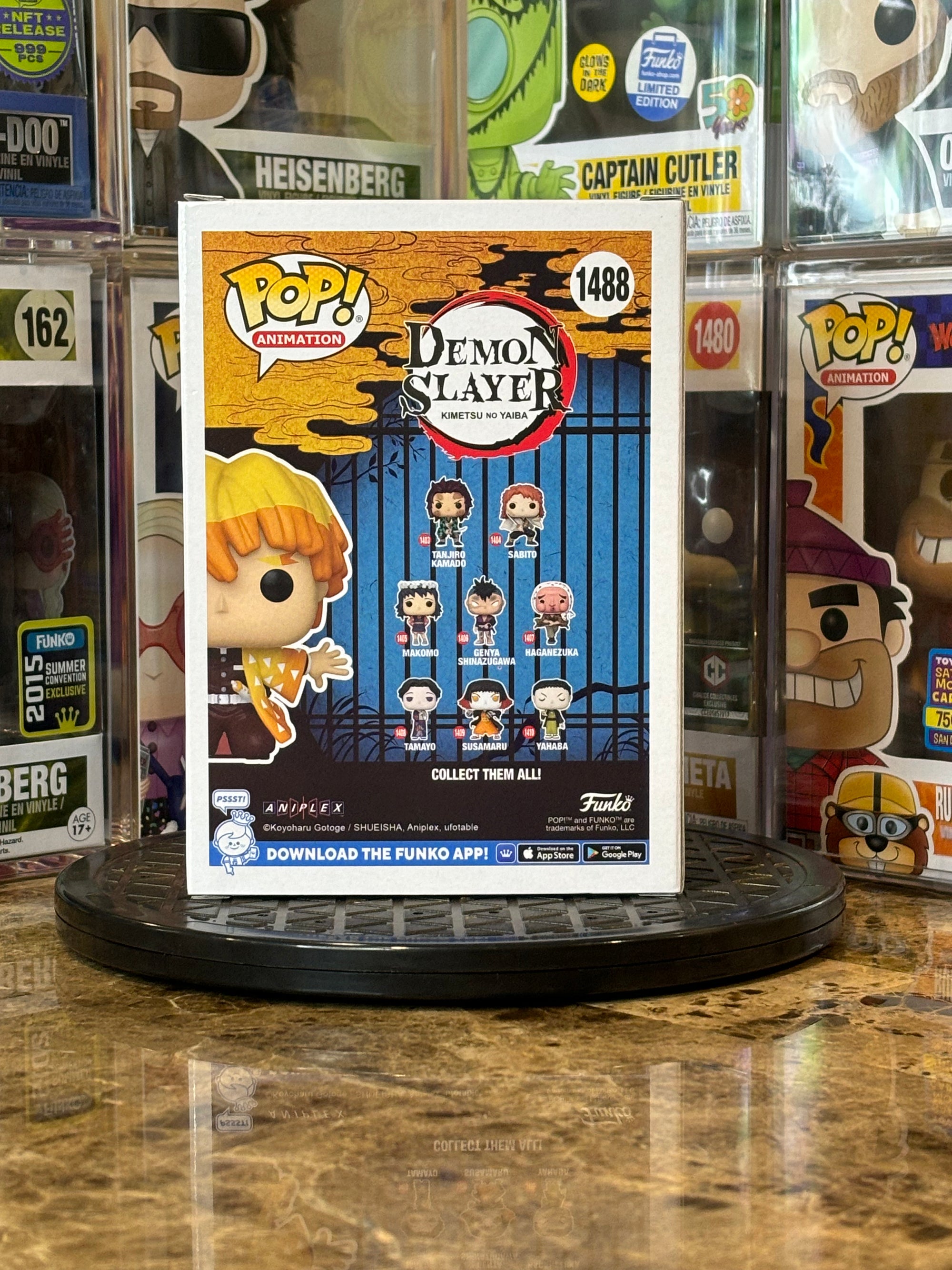 Funko Pop Demon Slayer Zenitsu Agatsuma #1488